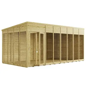 BillyOh Switch Pent Tongue and Groove Summerhouse - 16x8 - 11mm Thickness