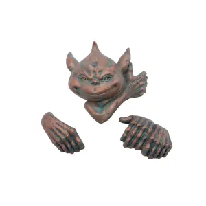 Bronze Goblin Tree Peeker Ornament