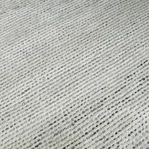 Handmade Luxurious Easy to Clean Modern Grey Wool Dotted Rug for Living Room & Bedroom-160cm X 230cm