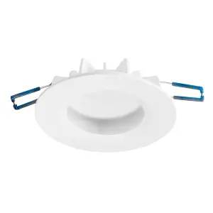 Luminosa Hide Smart LED Recessed Downlight White, IP54, 8.5W 3000K 597lm