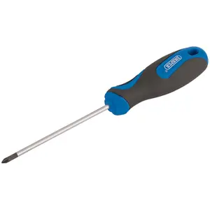 Draper Soft Grip PZ TYPE Screwdriver, No.0 x 75mm 48925