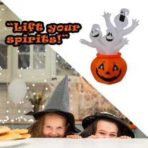 Halloween Inflatable Pumpkin Ghosts Decoration Halloween 5ft/154cm MultiColour