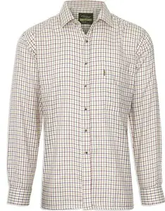 Champion Tattersall Long Sleeve Check Shirt, Red / Medium