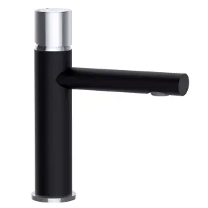 Hommix Rubineta Etna-18 Bathroom Basin Tap (Black)