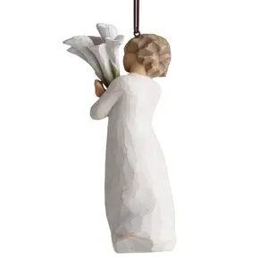 Beautiful Wishes Ornament Hanging Figurine