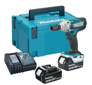 Makita DTW190RFJ 18v Cordless LXT 1/2" Impact Wrench + 2 x 3.0ah Charger +MakPac