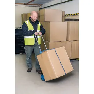 Draper Heavy Duty Fold Flat Sack Truck, 125kg 80805