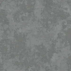 GoodHome Omey Dark grey Distressed effect Textured Wallpaper