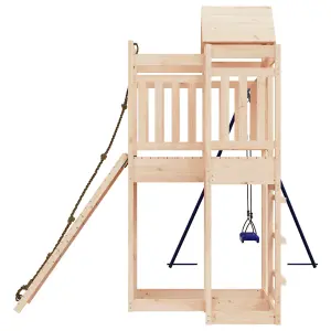 Berkfield Outdoor Playset Solid Wood Pine