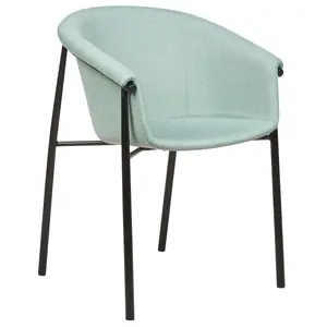 Set of 2 Dining Chairs AMES Mint Green