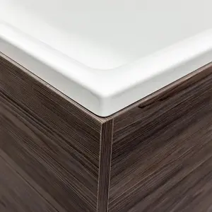 Novela Dark Wood End Bath Panel - 800mm