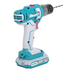 Total Li-Ion 20V Cordless Drill (with 2 x Batteries & Charger) - TDLI200528E