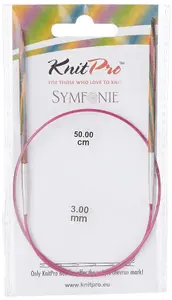 SYMFONIE FC 50X3 - Symfonie: Knitting Pins: Circular: Fixed: 50cm x 3.00mm - KnitPro