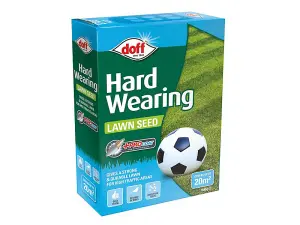 Doff - Hardwearing Lawn Seed With Procoat - 500g