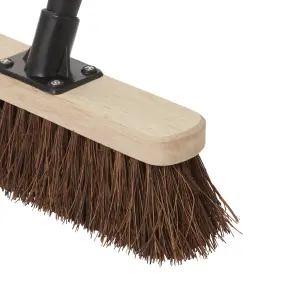 Straight Stiff Bassine Indoor & outdoor Broom, (W)300mm