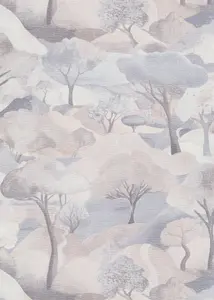 Erismann Tree Landscape Vinyl Wallpaper