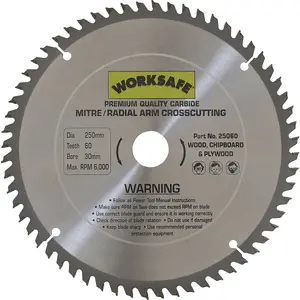 High-Quality 250mm TCT Circular Saw Blade for Chipboard and Plywood