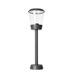 Luminosa Elaine Outdoor Bollard Urban grey, IP54