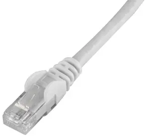 PRO SIGNAL - 0.2m White Cat6 Snagless UTP Ethernet Patch Lead