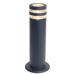 ASHLEY - CGC Dark Grey Anthracite Outdoor Garden Post Pathway Light