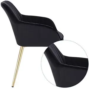 Pelham Upholstered Chair Black