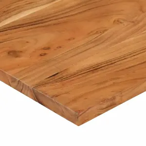 Berkfield Desk Top 160x50x2.5 cm Rectangular Solid Wood Acacia