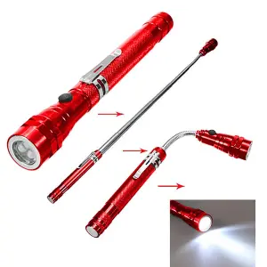 Dekton DT60710 Magnetic Telescopic LED Flexi Flashlight