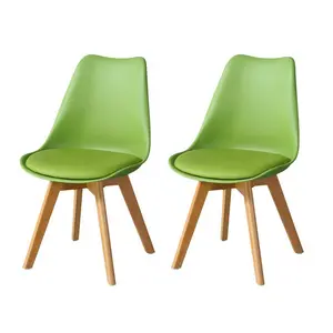 Elianna Upholstered Dining Chair (Set of 2) Green