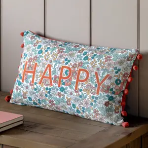 Gallery™ Multicoloured Floral Indoor Cushion (L)30cm x (W)50cm