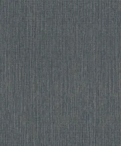 Rasch Florentine Woven Shimmer Midnight Blue and Gold Wallpaper