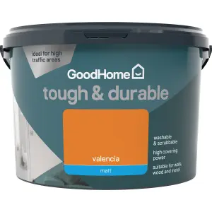 GoodHome Durable Valencia Matt Emulsion paint, 2.5L