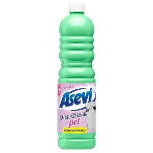 Asevi Concentrated Floor Cleaner Liquid, 1L, Pet Pack Of 6