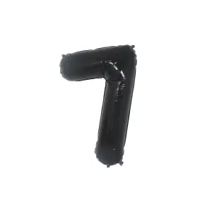 Realmax 7 Foil Balloon Black (One Size)