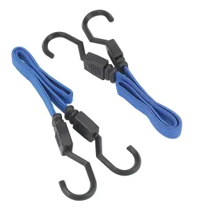 Sealey Flat Bungee Cord Set 460mm 2pc BCS15