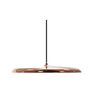 Nordlux DFTP Artist 40 Indoor Dining Living Kitchen Hallway Pendant In Copper (Diam) 40cm