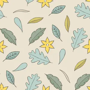 Autumn Flowers Floral Vinyl Wrap