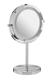 Maison by Premier Clara Chrome Plated Led Mirror