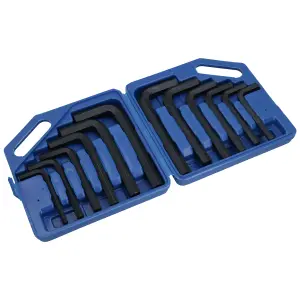 Large Sizes Jumbo Allen Hex Key Set Metric AF Imperial 12pc Set