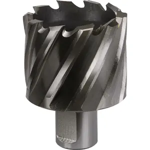 46mm Rotabor Cutter - M2 Steel Annular Metal Core Drill with 19mm Shank