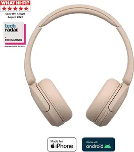 Sony WH-CH520 Bluetooth Wireless On-Ear Headphones With Mic/Remote