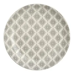 Maison by Premier Maya Grey And White 12 Pc Dinner Set