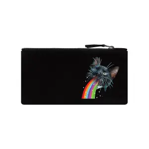 Grindstore Psychedelic Sick Kit Pencil Case Black/Rainbow (One Size)