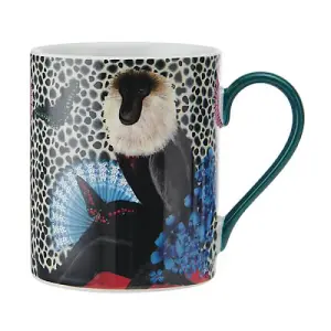 Mikasa x Sarah Arnett 350ml Mug with Monkey Print