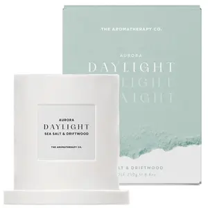 Aurora Daylight Ceramic Candle Sea Salt & Driftwood