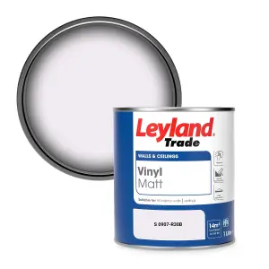 Leyland Trade Vinyl Matt Walls & Ceilings Emulsion Paint (S 0907-R30B) 1L