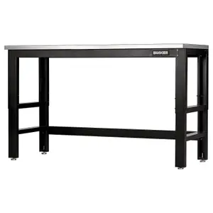 Draper BUNKER Workbench with Stainless Steel Worktop, 1550mm 28090