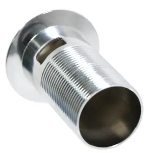 SPARES2GO Chrome Slotted Sink Basin Bathroom Kitchen Waste Flip Plug (1 1/4")