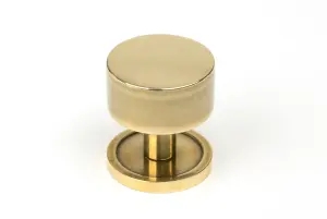 From The Anvil Aged Brass Kelso Cabinet Knob - 32mm (Plain)