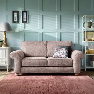 Ingrid 2 Seater Sofa in Woodrose