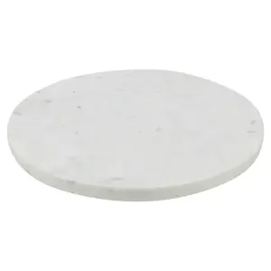 Metro Lane Barthleney Marble Cheese Board White / 28cm H x 24cm L x 24cm W